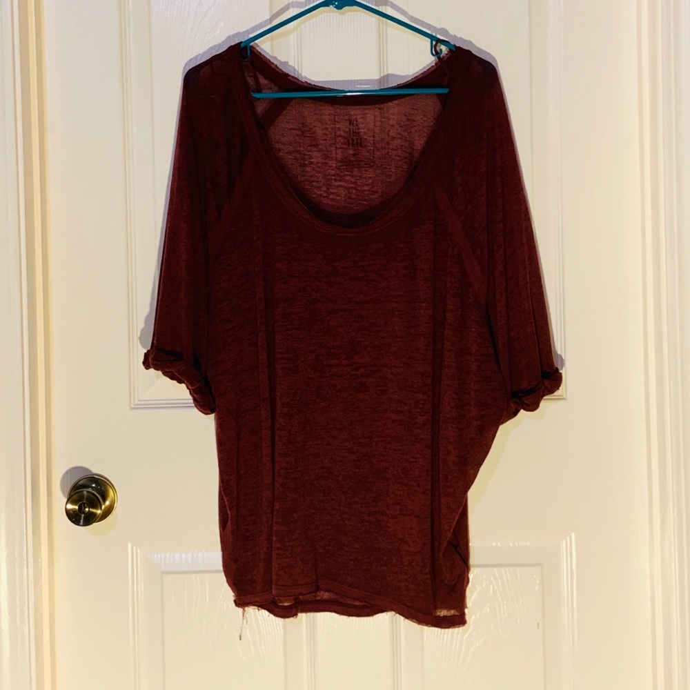 Oversized Shirt with Cuffed Sleeves